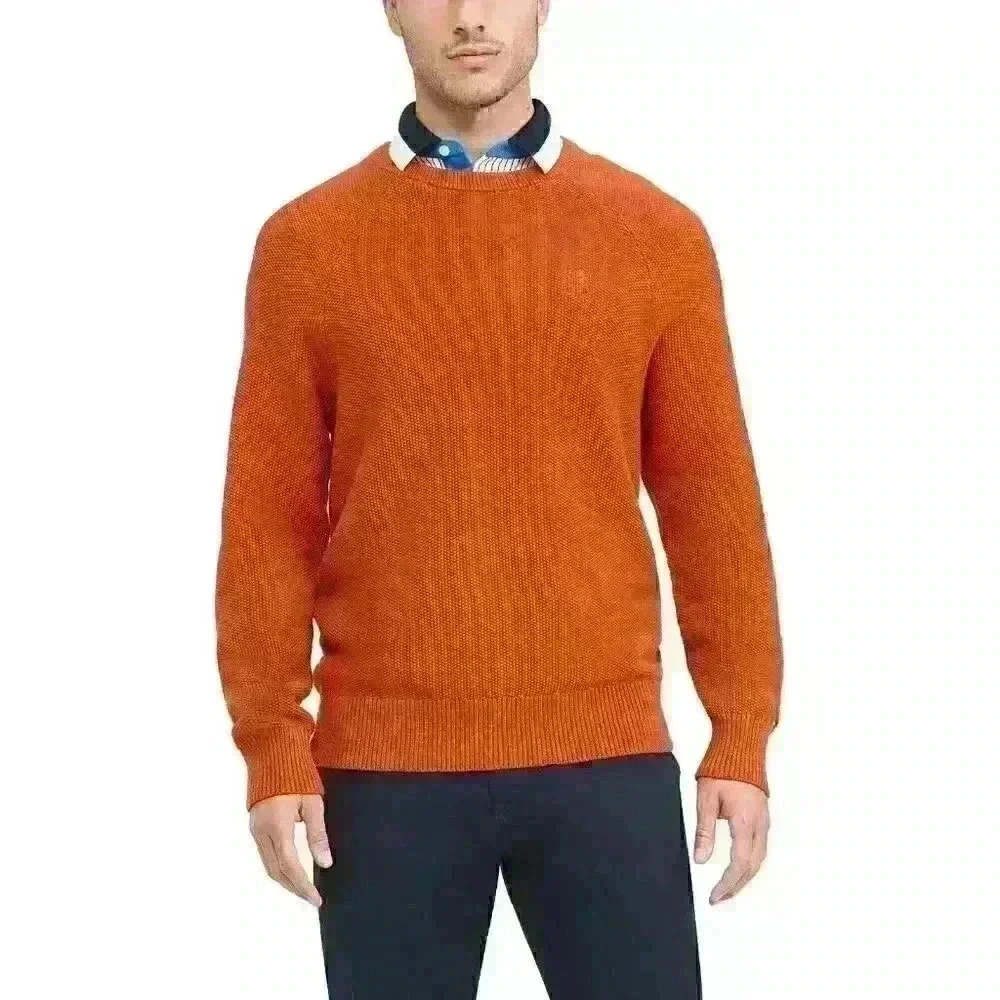 NEW! Tommy Hilfiger Men's XL Long Sleeve Cotton Crewneck Pullover Sweater